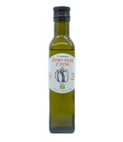 Żywy olej z Pestek Dyni BIO - W Zielone 250 ml