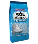 Sól Morska Jodowana drobno mielona - NATURAVENA 500 g