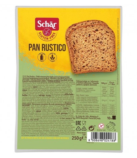 Pan Rostico - chleb wiejski bezglutenowy - SCHAR 250 g