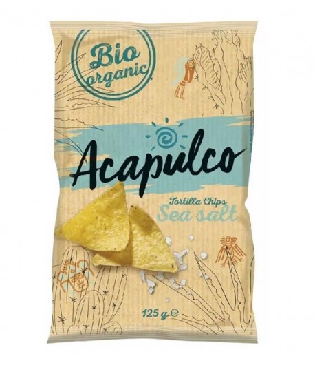 Nachosy naturalne BIO - Acapulco 125 g