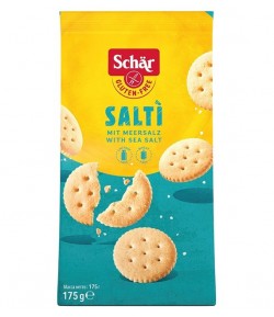 SALTI - krakersy solone bezglutenowe - SCHAR 175 g