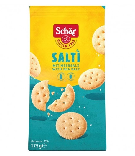 SALTI - krakersy solone bezglutenowe - SCHAR 175 g