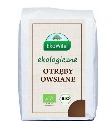 Otręby Owsiane BIO - EKO-WITAL 500 g