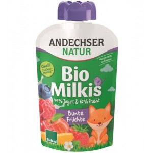 Deser jogurtowy Wieloowocowy BIO - Andechser Natur 100 g