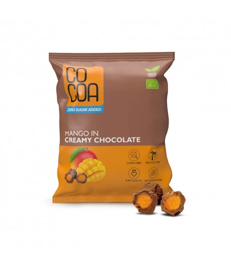 Mango w Czekoladzie Creamy bez dodatku cukru BIO - COCOA 70 g