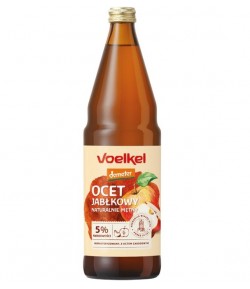 Ocet JABŁKOWY naturalnie mętny DEMETER BIO - VOELKEL 750 ml