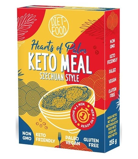 Keto Posiłek z Serc Palmy - danie syczuańskie - DIET FOOD 225 g