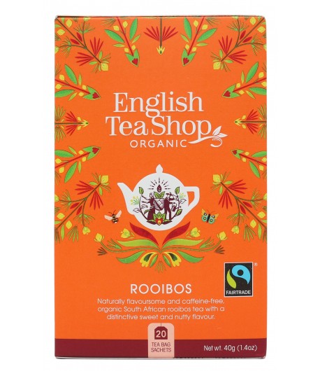 Herbatka Rooibos (20x2) BIO - ENGLISH TEA SHOP ORGANIC 40 g