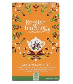 Herbata czarna cejlońska (20x2,25) BIO - ENGLISH TEA SHOP ORGANIC 45 g