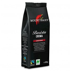 ARABICA BARISTA CREMA Kawa ziarnista arabica 100% FAIR TRADE BIO - MOUNT HAGEN 500 g