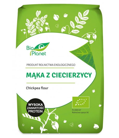 Maka z Ciecierzycy BIO - Bio Planet 800 g