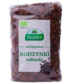 Rodzynki Sułtanki BIO - EKO-WITAL 500 g