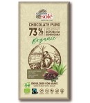 Czekolada gorzka 73% kakao słodzona syropem z agawy BIO - Chocolates Sole 100 g