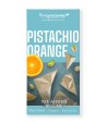 Tabliczka kakaowa PISTACJE - POMARAŃCZA bez dodatku cukrów bezglutenowa BIO - Benjamissino 60 g