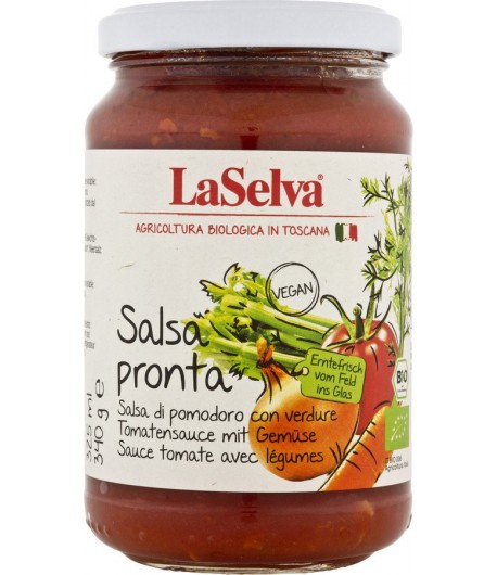 Sos pomidorowy z warzywami BIO - LaSelva 340 g