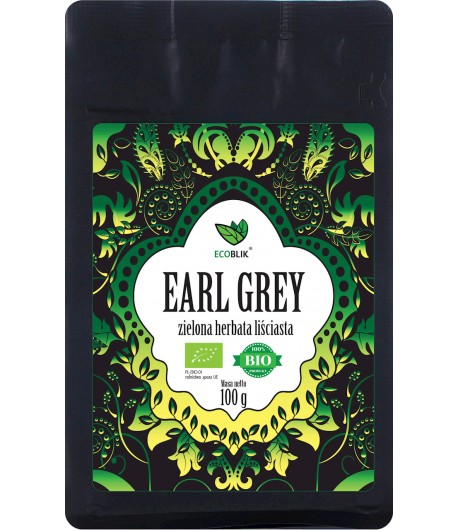 Herbata Zielona EARL GREY BIO - ECOBLIK 100 g