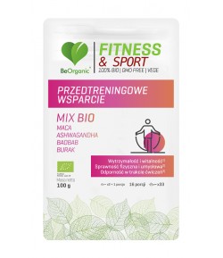 Przedtreningowe wsparcie MIX BIO - BeOrganic 100 g