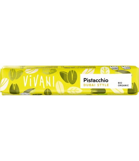 Baton Pistacjowy w stylu Dubajskim BIO - VIVANI 40 g