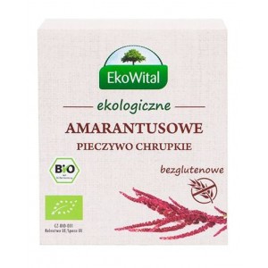 Pieczywo chrupkie z amarantusem bezglutenowe BIO - EkoWital 100 g