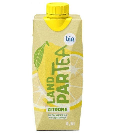 Napój ICE TEA o smaku cytrynowym BIO - LANDPARK 500 ml