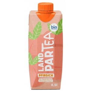 Napój ICE TEA o smaku brzoskwiniowym BIO - LANDPARK 500 ml