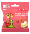 Żelki Jabłko - Truskawka bez żelatyny bezglutenowe - BOB SNAIL 20 g