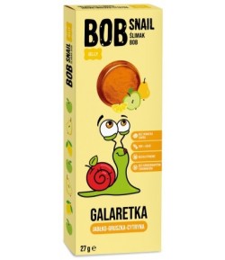 Galaretka jabłko - gruszka - cytryna - BOB SNAIL 27 g