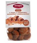 Ciastka z mąki z czerwonej soczewicy czekoladowe bezglutenowe BIO - ZEMANKA 100 g