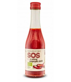 Sos z ostrej papryki chilli BIO - Dary Natury 220 g