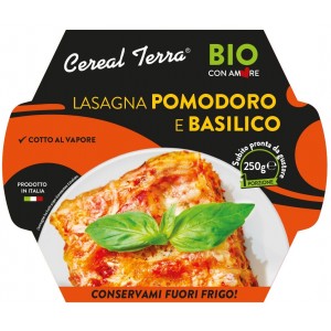 LASAGNE Z POMIDORAMI I BAZYLIĄ BIO - CEREAL TERRA 250 g