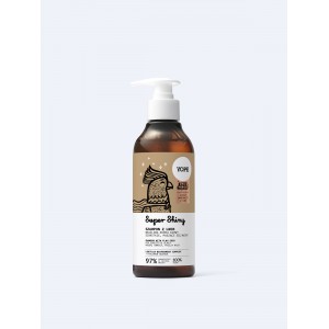 Szampon z lnem do włosów puszących się - Yope 300 ml