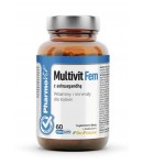 Multiwitamina (MULTIVIT FEM Z Z ASHWAGANDHĄ) dla kobiet bezglutenowa - PHARMOVIT 60 kapsułek