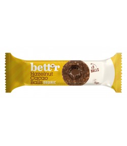 Kulki daktylowe z nadzieniem orzechowo-kakowym BIO - BETT'R 45 g (3x15 g)