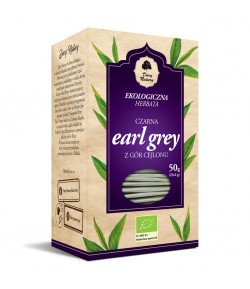 Herbata czarna EARL GREY  z gór Cejlonu BIO (25x2g) - Dary Natury 50 g