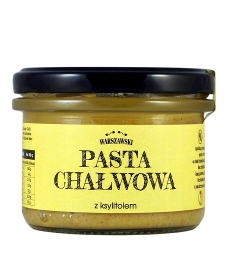 Pasta Chałwowa z ksylitolem bezglutenowa - Baton Warszawski 200 g