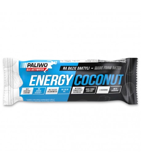 Baton ENERGY KOKOS + GUARANA - PALIWO DLA AKTYWNYCH 50 g