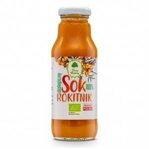 Sok z rokitnika 100% BIO - Dary Natury 270 ml