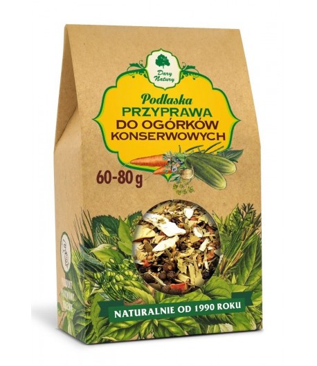 Przyprawa do Ogórków KONSERWOWYCH - Dary Natury 100 g