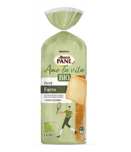 Chleb tostowy Orkiszowy krojony BIO - IL BUON PANE 400 g