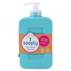 Lawenda i fasola tonka Naturalne mydło do rąk w płynie - soaply 300 ml