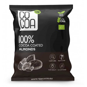 Migdały w kakao BIO bez dodatku cukrów - COCOA 70 g