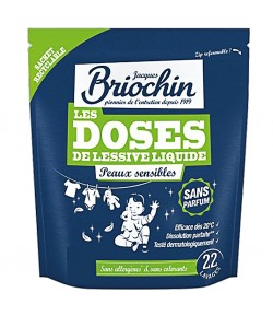 Kapsułki do prania bezzapachowe dla skóry wrażliwej ECO - BRIOCHIN 22 prania