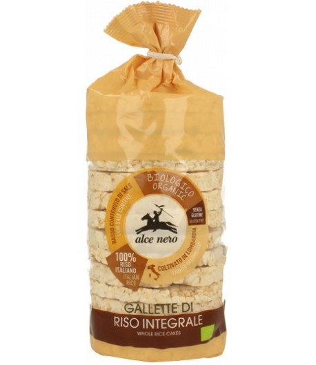 Wafle ryżowe pełnoziarniste BIO - ALCE NERO 100 g Wafle ryżowe pełnoziarniste BIO - ALCE NERO 100 g