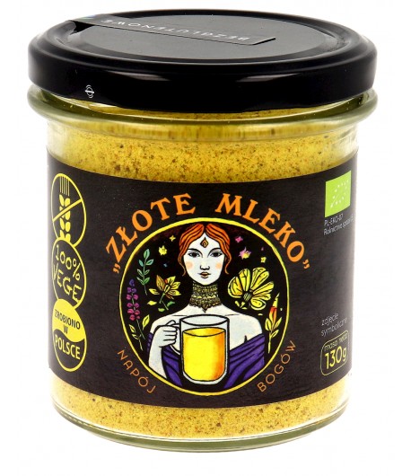 ZŁOTE MLEKO Mieszanka przypraw bezglutenowa BIO - PIĘĆ PRZEMIAN 130 g