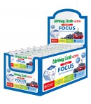 Lizak o smaku wiśnia - jagoda na koncentrację bez cukru bezglutenowy - STARPHARMA 6 g