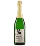 Wino bezalkoholowe Białe półsłodkie musujące BIO - VINNOCENCE MOUSSEUX 750 ml