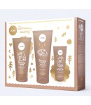 Zestaw żel, balsam i krem do rąk Zimowy nastrój - YOPE 200ml+150ml+50ml