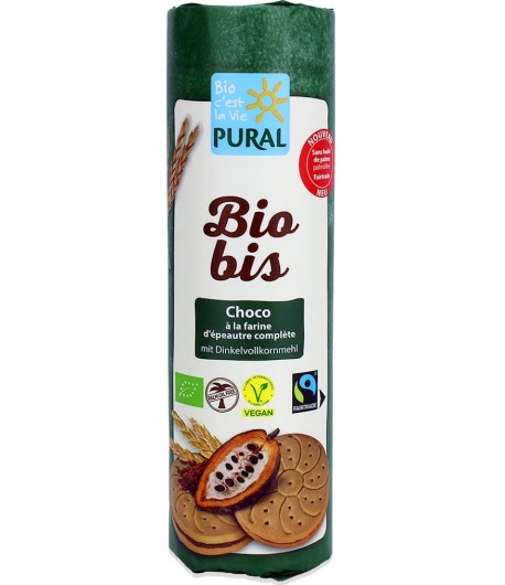 Ciastka Markizy Orkiszowe z kremem kakaowym FAIR TRADE BIO - PURAL 320 g