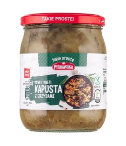 Kapusta z grzybami - Primavika 420 g