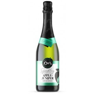 Napój bezalkoholowy Jabłkowo - Jałowcowy gazowany BIO - ÖUN 750 ml
